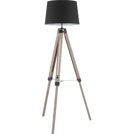 Costa Floor Lamp - Gray/Black