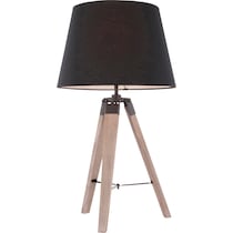 costa gray black table lamp   