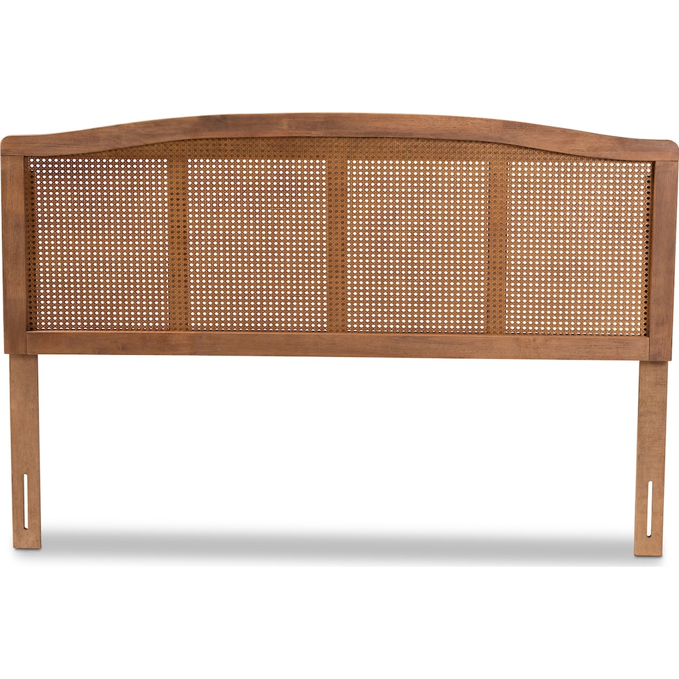 costanza ash walnut king headboard   
