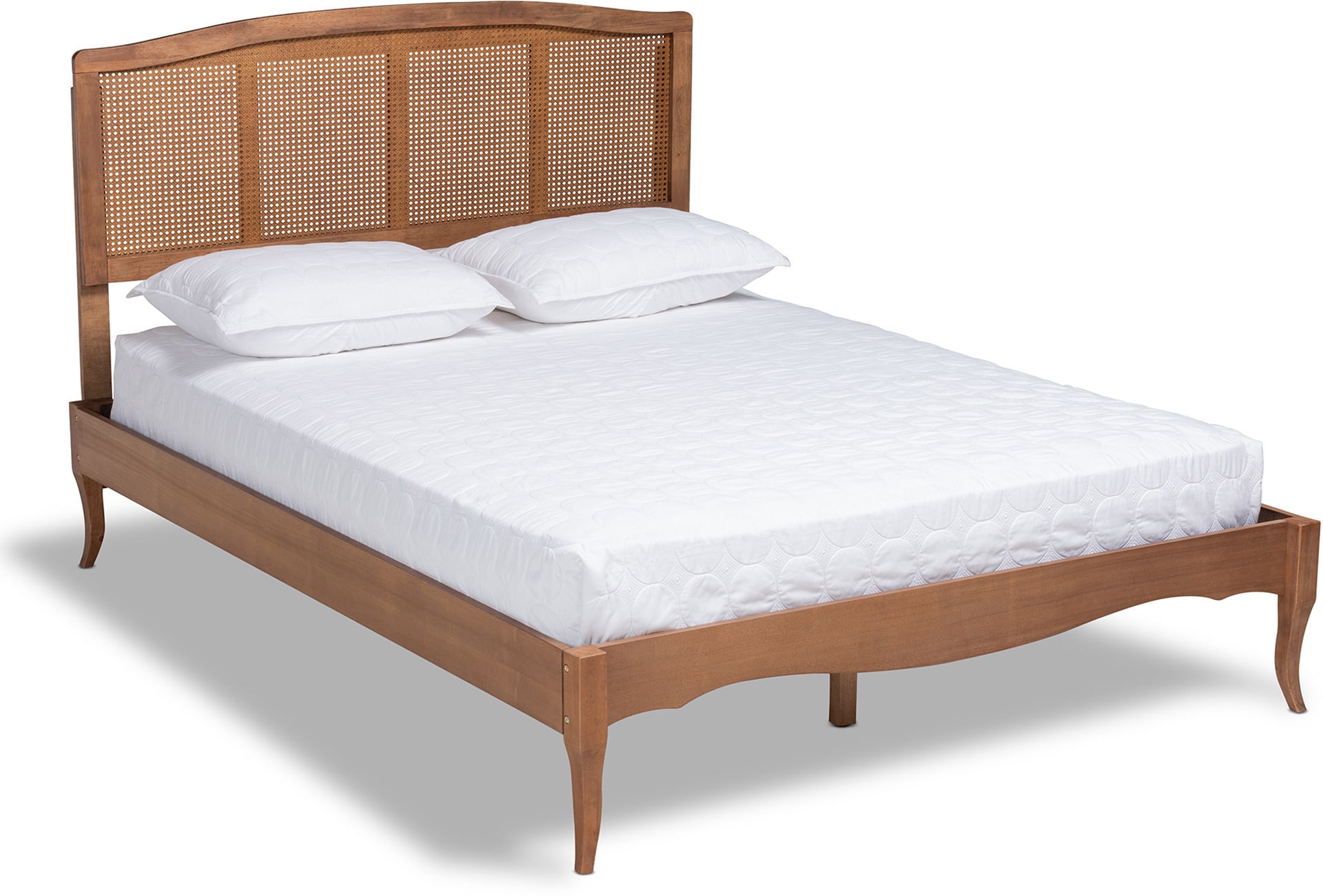Costanza Queen Platform Bed Ash Walnut Value City Furniture