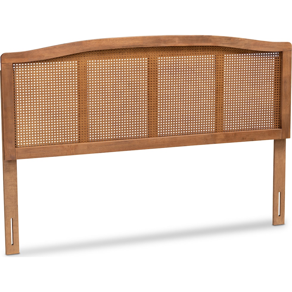 costanza dark brown queen headboard   