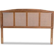 costanza dark brown queen headboard   
