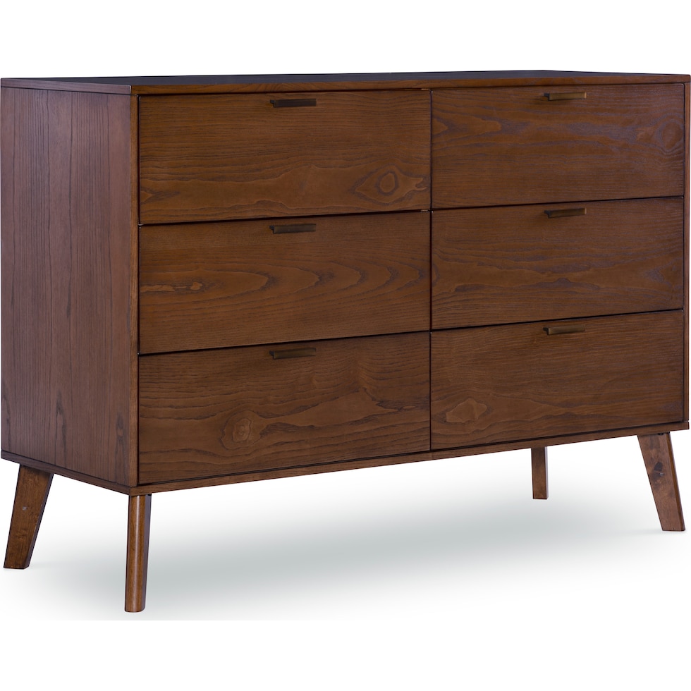 courtney dark brown dresser   