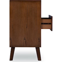 courtney dark brown dresser   