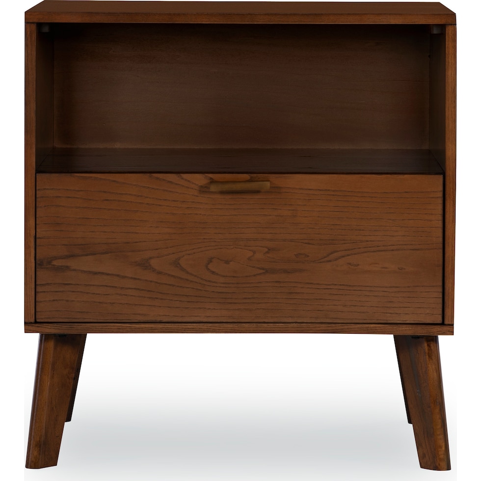 courtney dark brown nightstand   