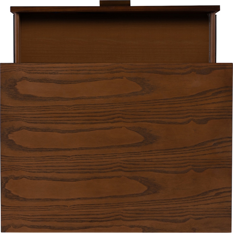 courtney dark brown nightstand   