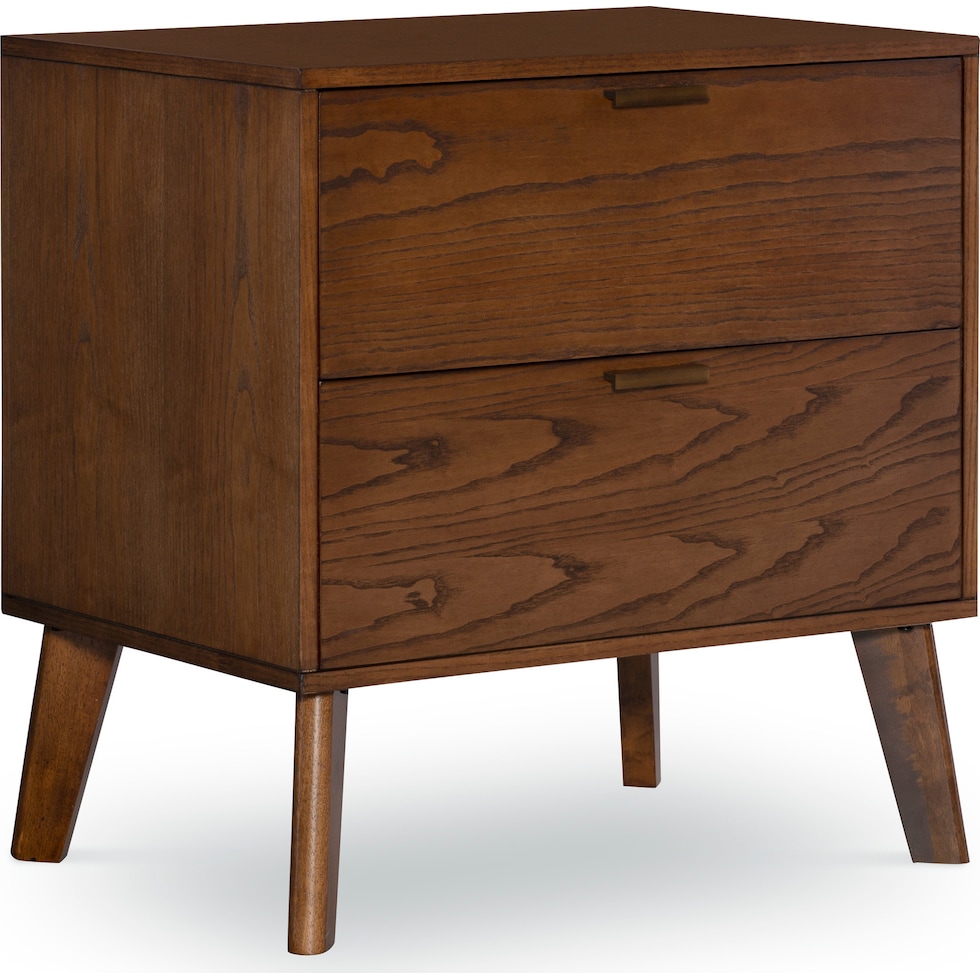 courtney dark brown nightstand   