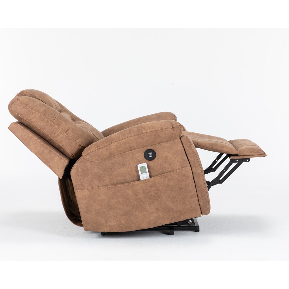 covington light brown lift chair   