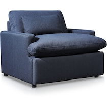 cozy blue power recliner   