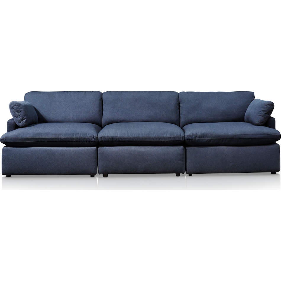 Cozy 3Piece Sofa Navy Value City Furniture