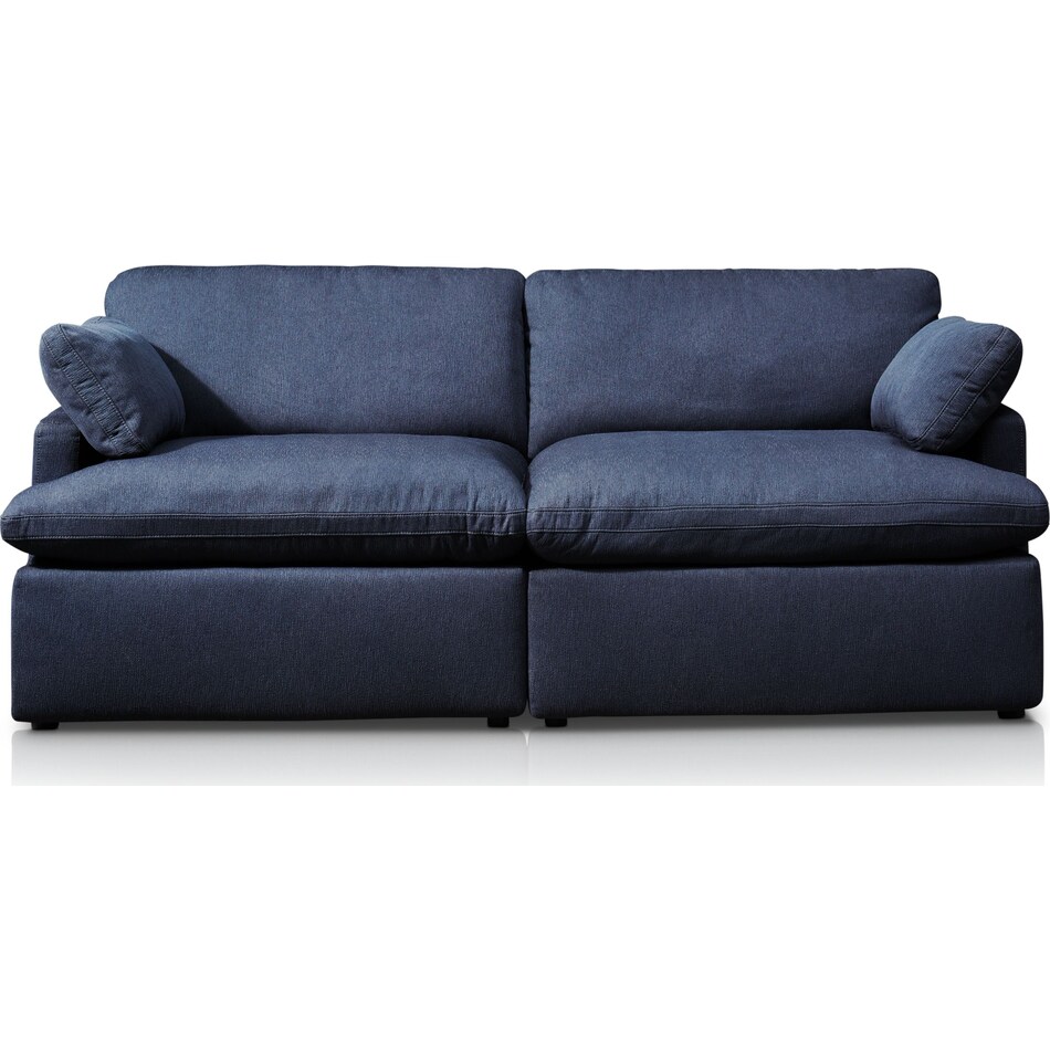 Cozy 2Piece Sofa Navy Value City Furniture