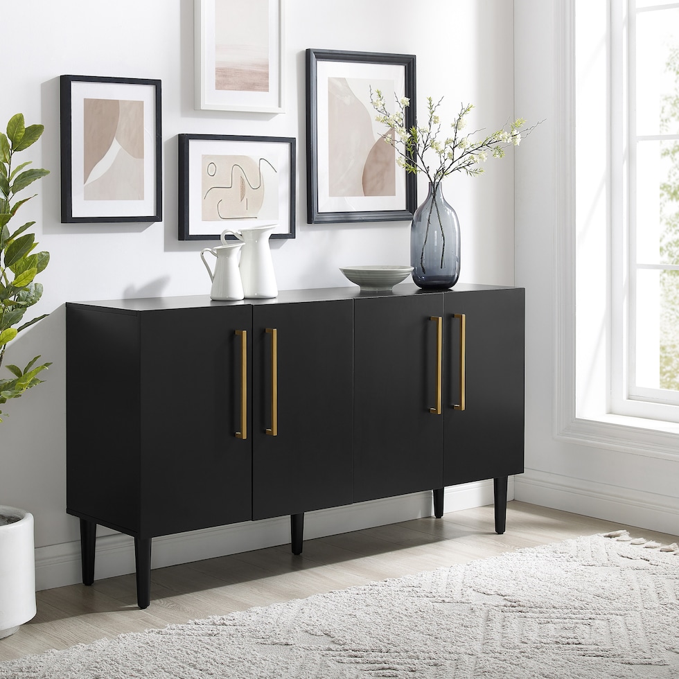 craig black sideboard   