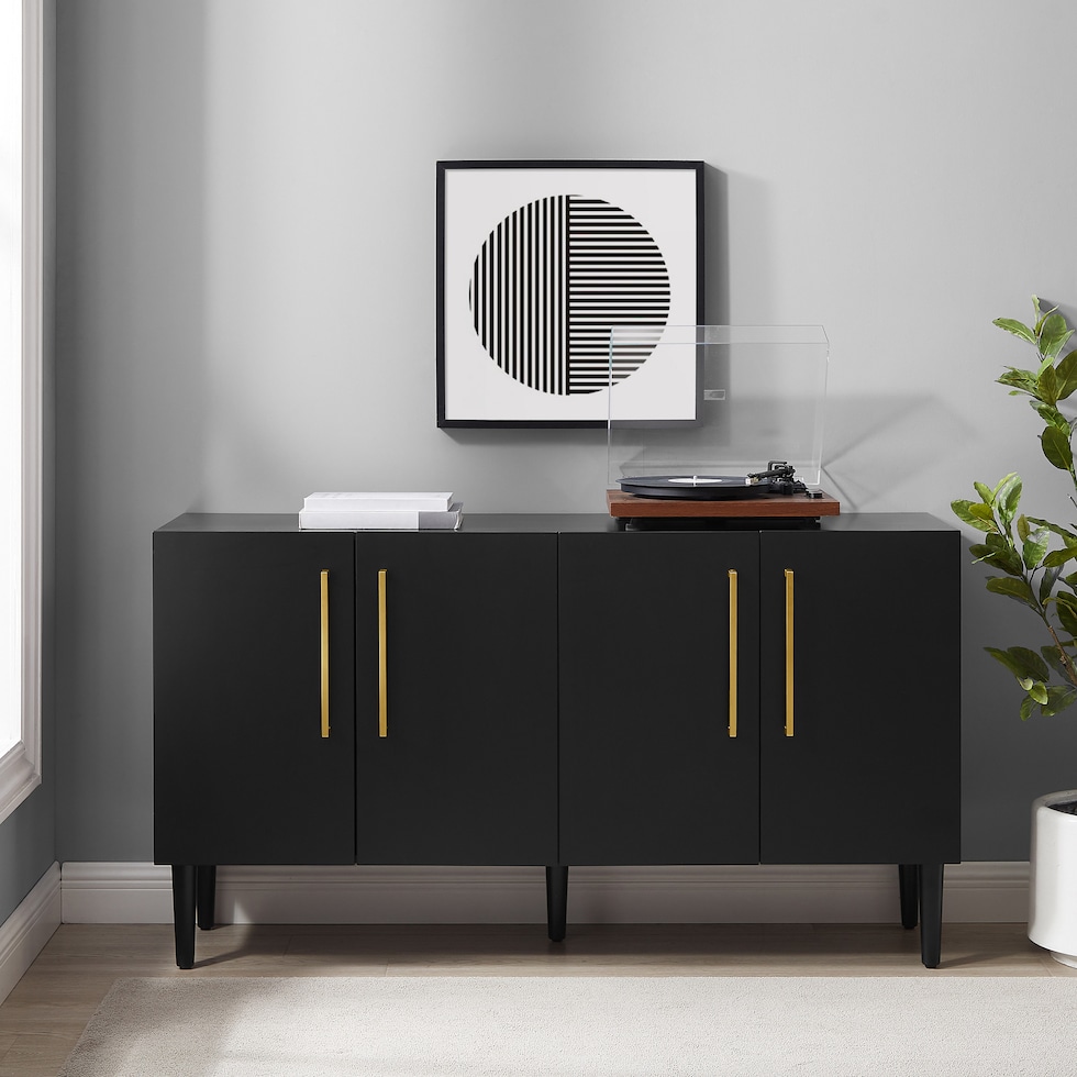 craig black sideboard   