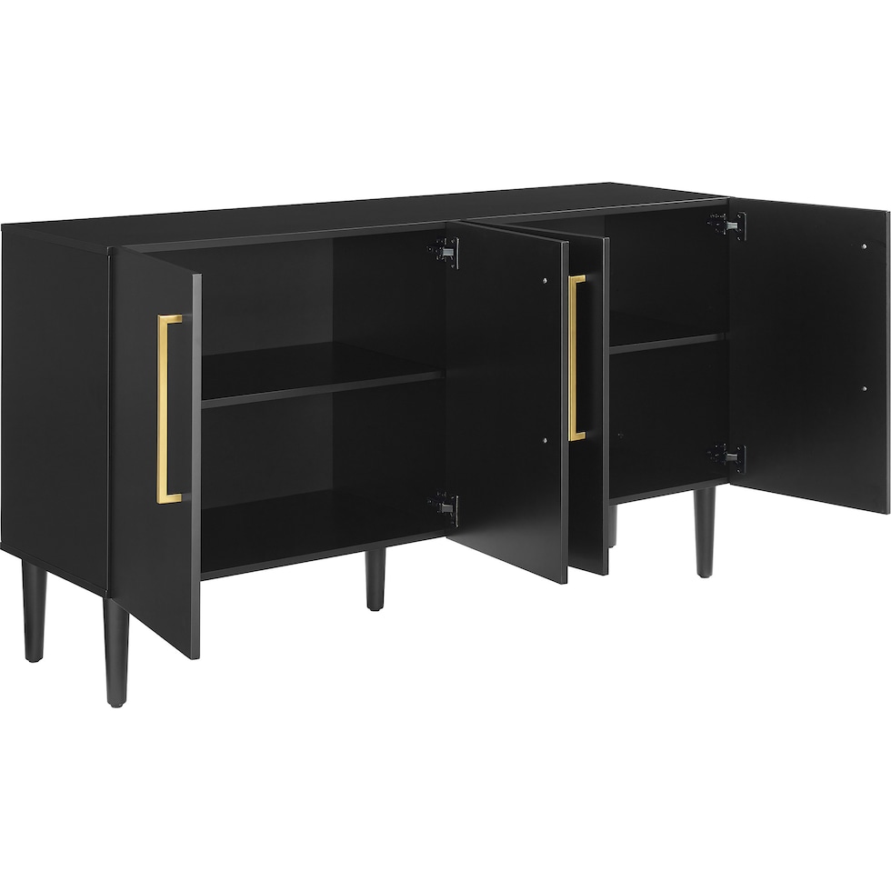 craig black sideboard   