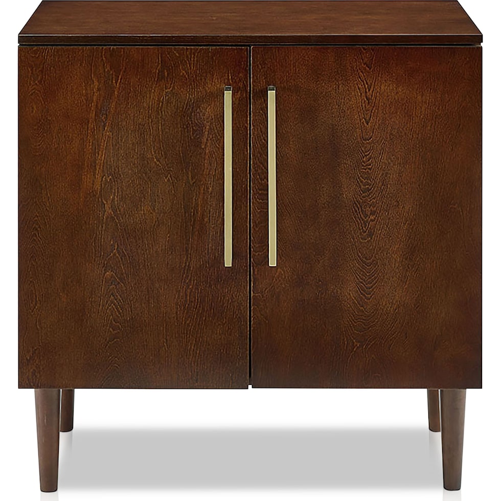 craig dark brown accent cabinet   
