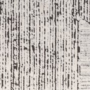Genova 4' x 6' Area Rug - Cream/Black