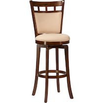 creaton white bar stool   