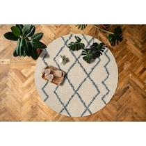 cristalino white rug   