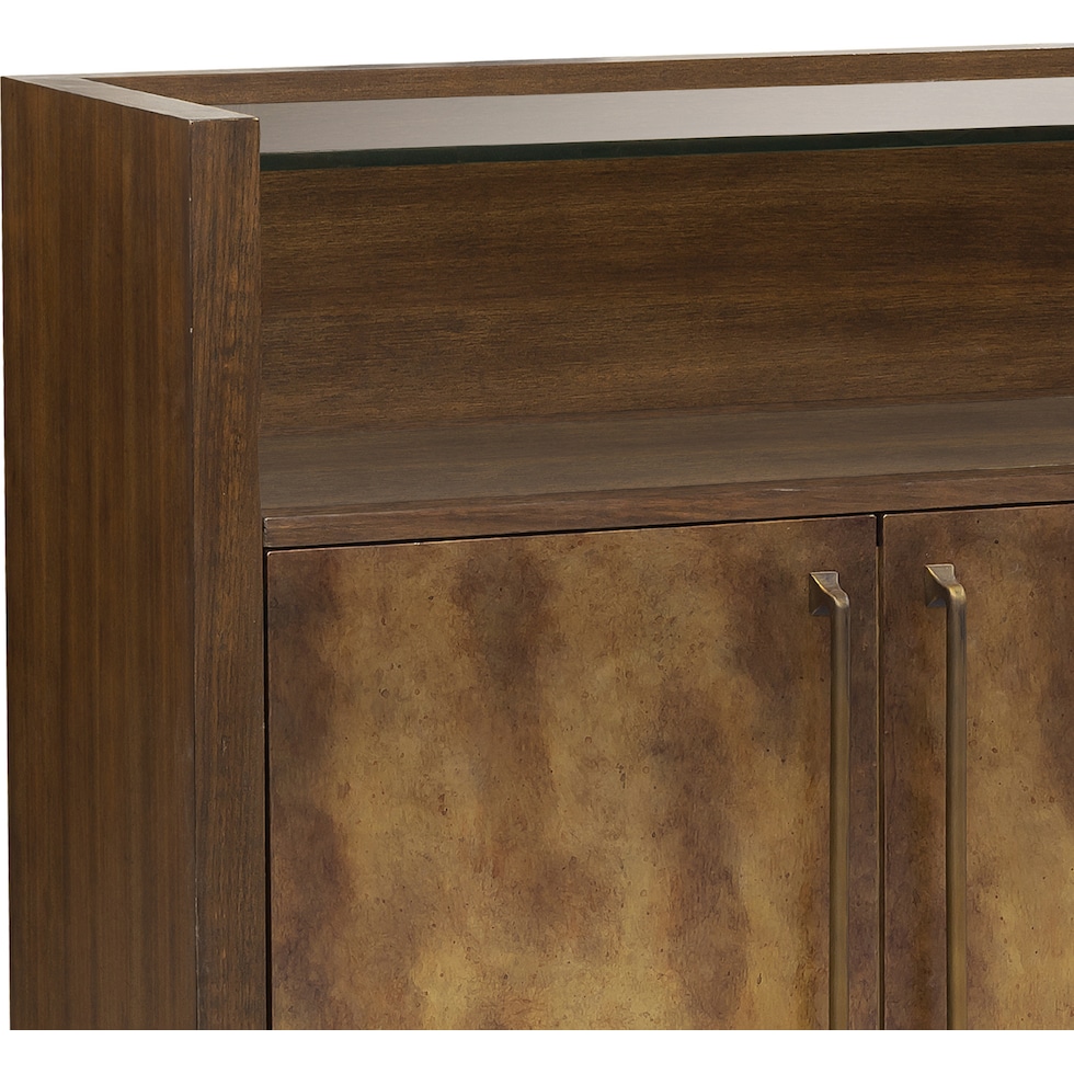 cromwell dark brown cabinet   