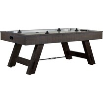 crosby dark brown gaming table   