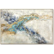 crossing multicolor wall art   