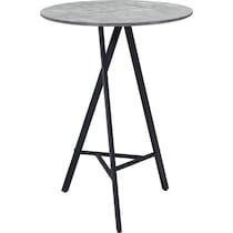 crowley gray dining table   