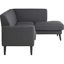 cruz gray sectional   