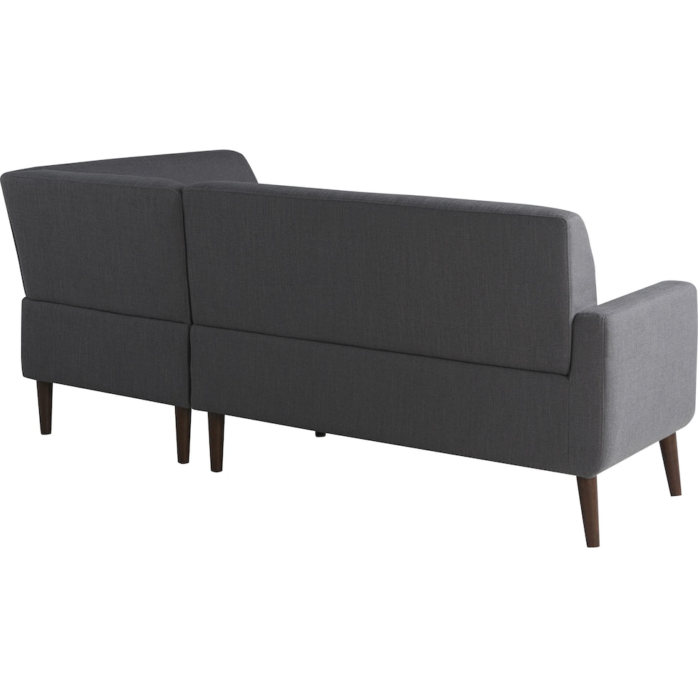 cruz gray sectional   