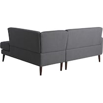 cruz gray sectional   