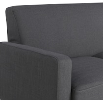 cruz gray sectional   