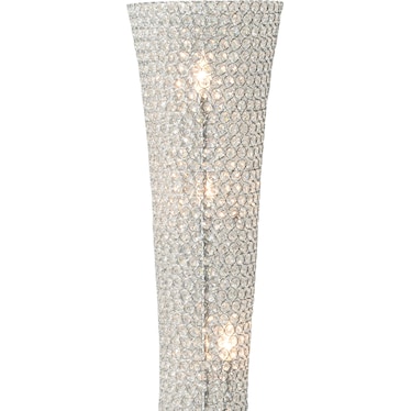 Crystal Curve 55'' Floor Lamp