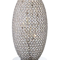 crystal globe glass table lamp   