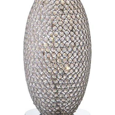 Crystal Globe 21'' Table Lamp
