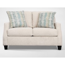 cullendale neutral loveseat   