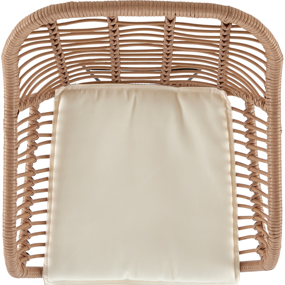 cumberland tan cream outdoor chair set   