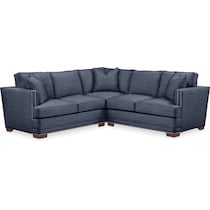 curious eclipse  pc sectional with left facing loveseat   