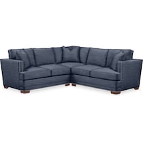 curious eclipse  pc sectional with right facing loveseat   