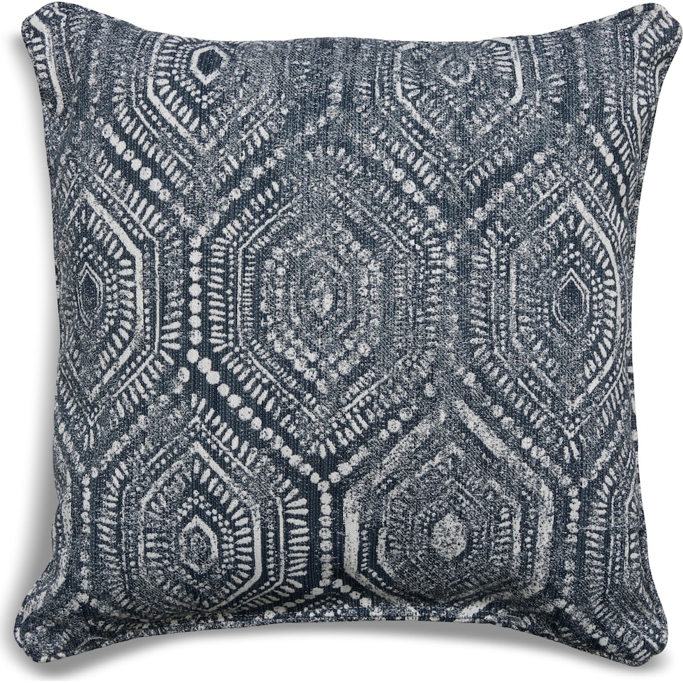 custom pillow blue accent pillow   