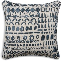 custom pillow blue accent pillow   