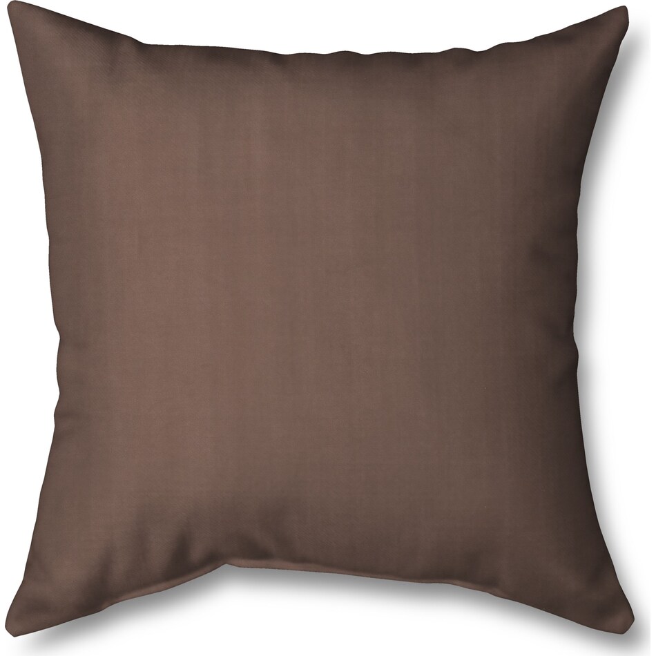 custom pillow dark brown accent pillow   