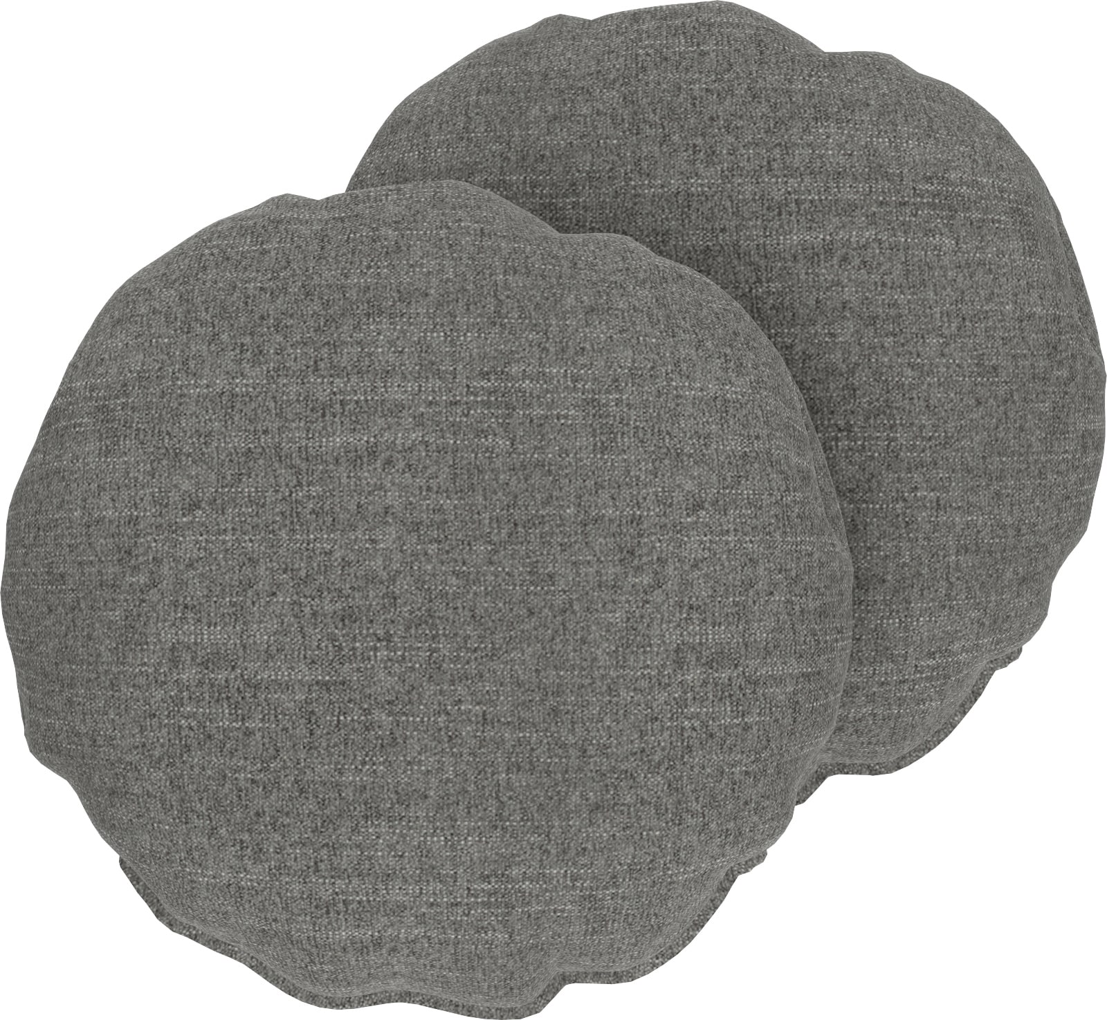 2Pack Custom 18" x 18" Pillows Curious Charcoal Value City Furniture