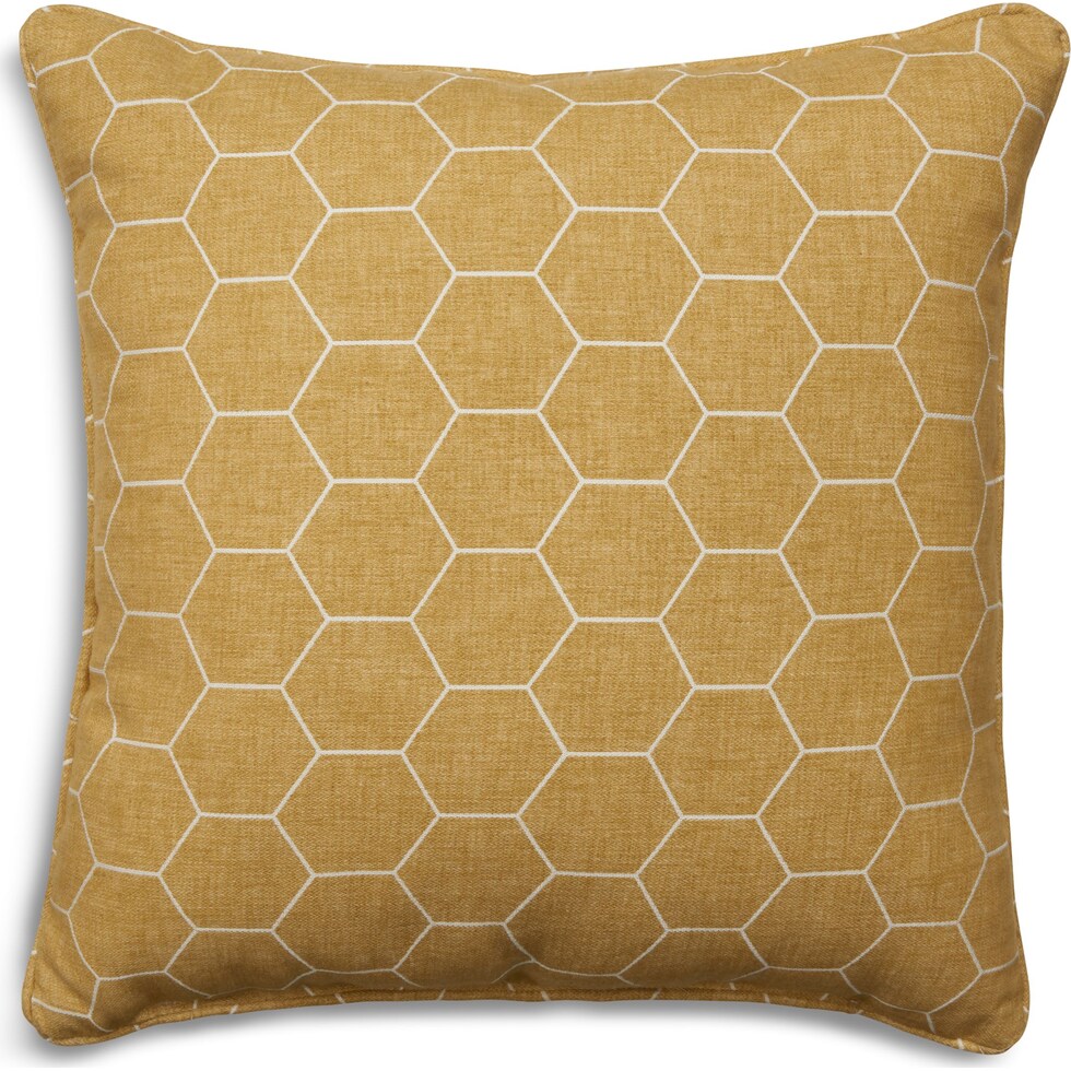 custom pillow yellow accent pillow   