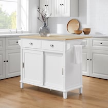 cutler white kitchen island   