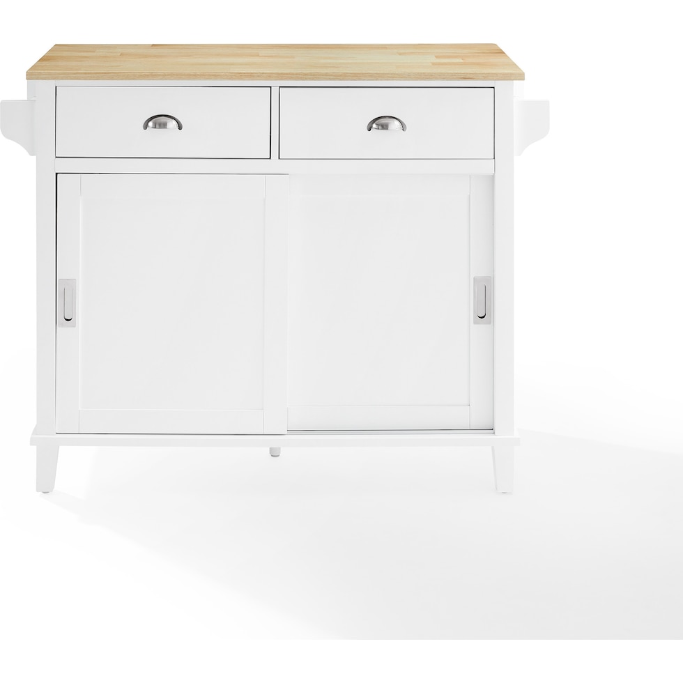 cutler white kitchen island   