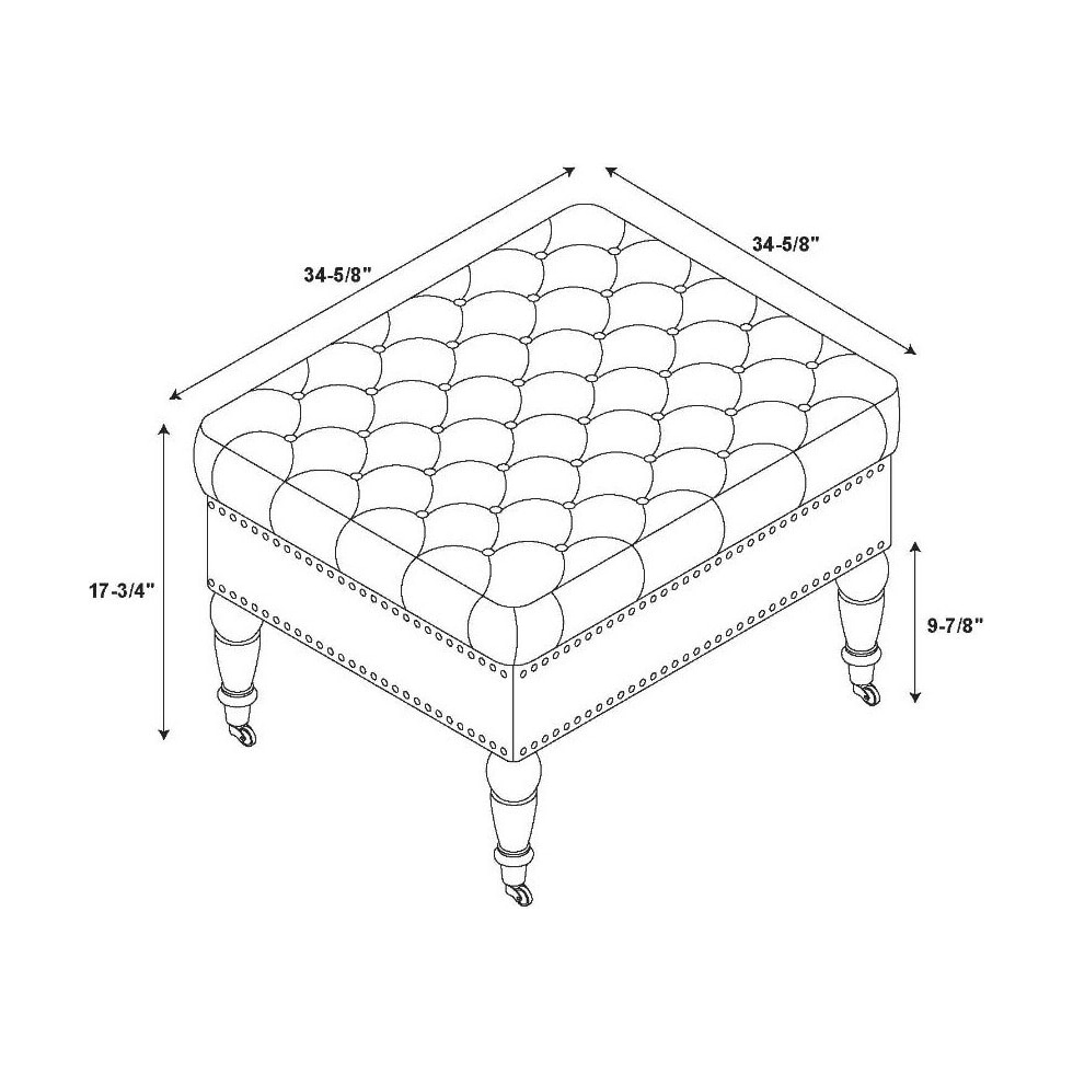 cynthia neutral ottoman   