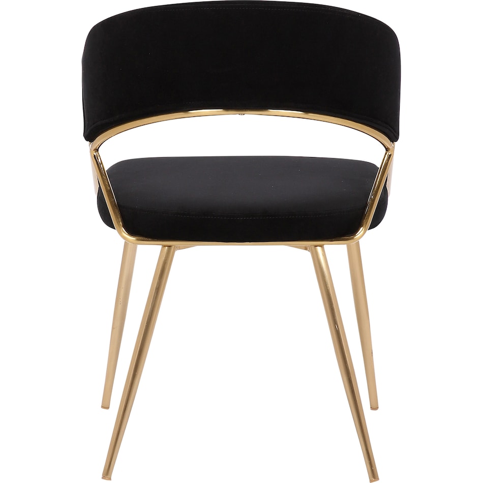cyntia black  pack chairs   