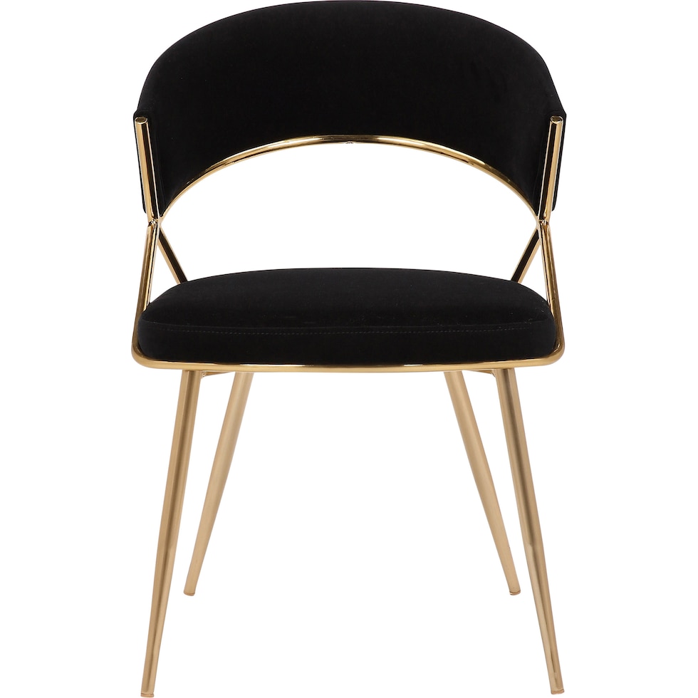 cyntia black chair   