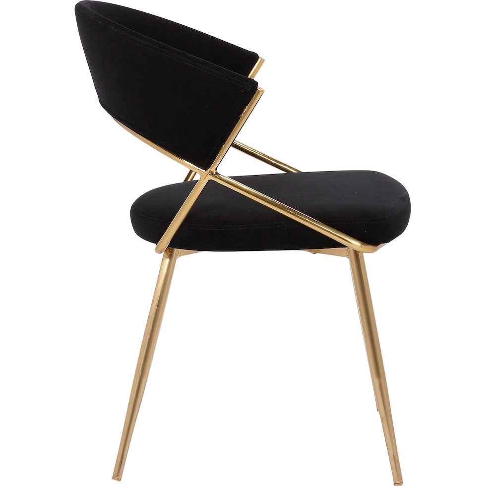 cyntia black chair   