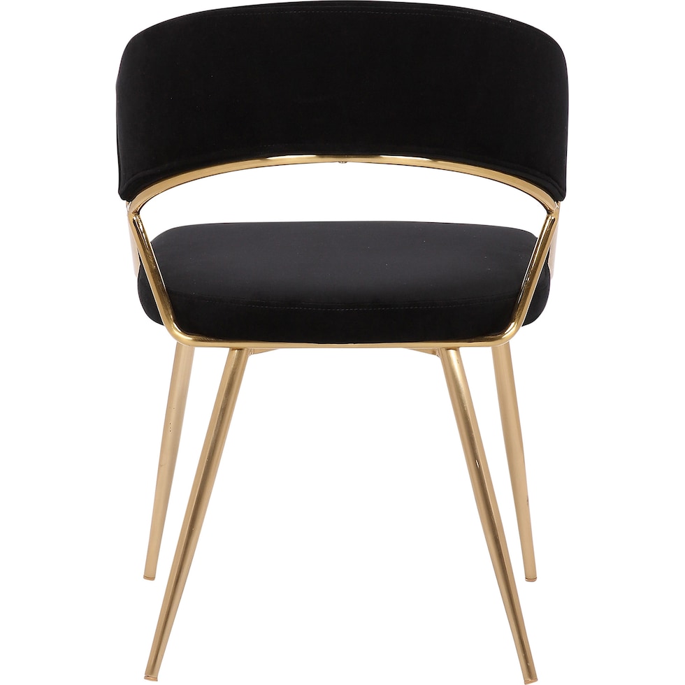 cyntia black chair   