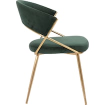 cyntia green chair   